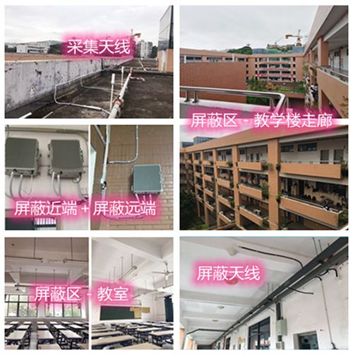  枞阳某中学考场屏蔽案例（数字信令级）